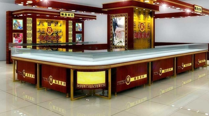 供应定做珠宝柜，展柜、女装展柜，烤漆展示柜  